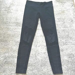 ALO Yoga Moto Leggings, Black